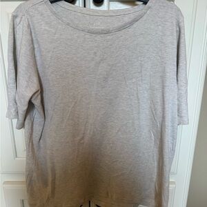 J. Jill Gray Simply Supima Elbow-Sleeve Tee